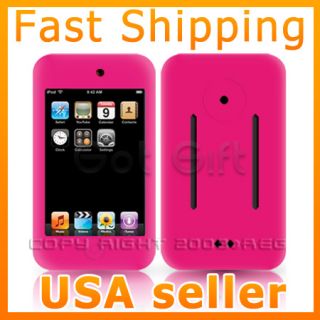 Silicone Skin Case for Apple iPod Touch 2 2nd 3 3rd Gen