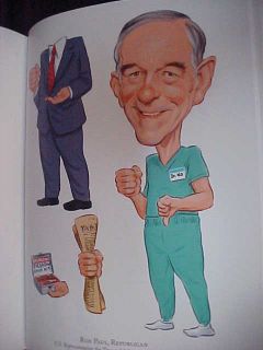 New 2012 Political Circus Inaction Figures 52 Paper Dolls of 