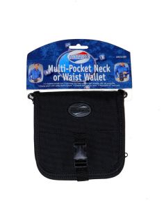 American Tourister Multi Pocket Neck Or Waist Passport Wallet Holder 