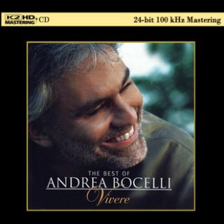Andrea Bocelli Vivere The Best Of Japan 100KHz 24bit K2HD Mastering CD 