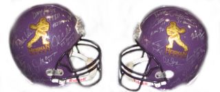 Heisman Trophy Winners Signed F/S Helmet 24 Sigs Inc: Jackson, Allen 
