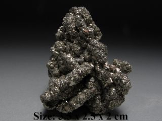 Lot of 15 Pyrite after Pyrrhotite Crystal, Huanzala Mine PERU