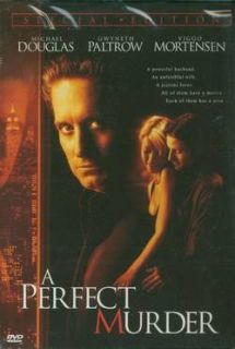 Perfect Murder Gwyneth Paltrow Michael Douglas DVD