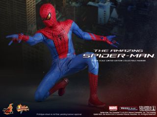   Amazing Spiderman Marvel Peter Parker Andrew Garfield 1 6 New