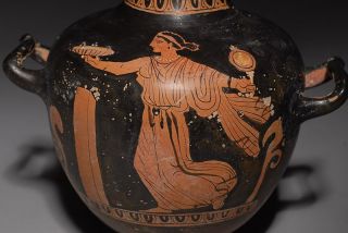 Ancient Greek Apulian Red Figure pottery Hydria 350 BC