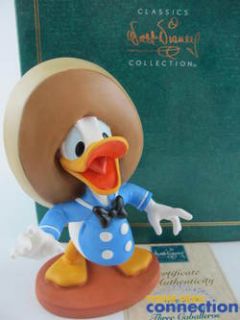 Disney WDCC Amigo Donald Duck Three Caballeros 50th Figure Statue 