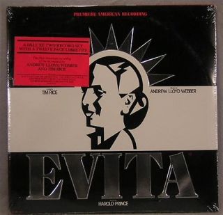 ANDREW LLOYD WEBBER “Evita” ORIG MCA OST w/Sticker SEALED