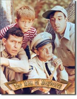 The Men of Mayberry Tin Sign Andy Griffith Show 814