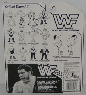 RARE WWF WWE Hasbro US 1990 Andre The Giant Wrestling Figure Mint 