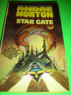 STAR GATE ~BY ANDRE NORTON ~ 1ST FAWCETT CREST PBO 1980