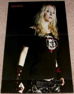 Angela Gossow Arch Enemy Heavy Metal Queen Tribute Poster
