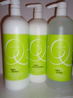   Curl No POO Cleanser One Condition Angel Angell Gel Trio 32oz