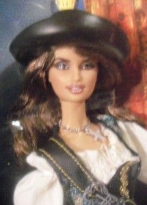 Pirates of Caribbean Barbie Angelica Penelope Cruz 2011