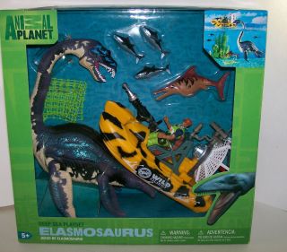 Animal Planet Deep Sea Playset Elasmosaurus New 5 Age