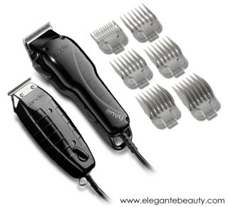 Andis Professional Stylist Combo T Outliner Trimmer Envy Clipper Black 