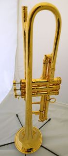 Taylor Balanced Action Trumpet in 24K Gold Plate Amazing Player