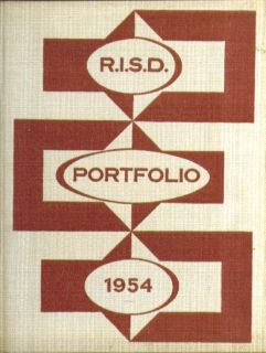 Portfolio Rhode Island School of Design Providence Rhode Island 1954 