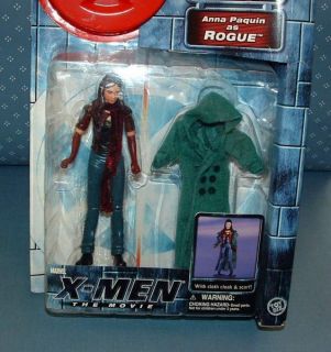   OF MARVEL X MEN THE MOVIE ROGUE (ANNA PAQUIN) FIGURES   TOY BIZ   2000