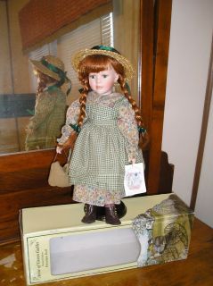 anne of green gables porcelain doll heirloom edition