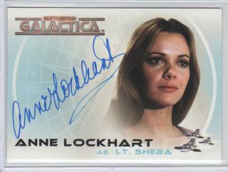 Battlestar Galactica A17 Anne Lockhart Auto Card