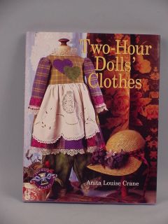 Book Two Hour Dolls Clothes by Anita Louise Crane