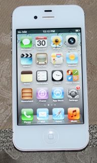 Apple iPhone 4S 16GB White at T Smartphone 4DAYS Old