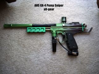 ANS GX4 Pump Sniper   Autococker Paintball CCM DYE empire WGP