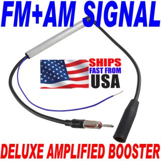 Car Antenna Radio AM & FM Signal Amp Amplifier Booster