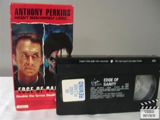 Edge of Sanity VHS (Uncensored) Anthony Perkins, Glynes Barber