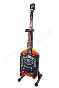 Miniature Guitar Jack Daniels Michael Anthony Bass