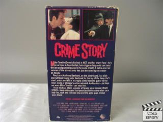 Crime Story VHS Dennis Farina, Anthony Denison, Stephen Lang, Darlanne 