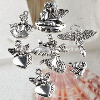   Various Angel Charms Beads Pendants Findings Fit Jewelry Making