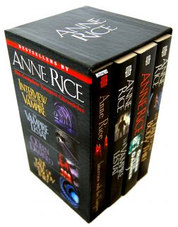 Complete Vampire Chronicles 4 Books Box Set Anne Rice