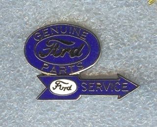 Vintage Genuine Ford Parts Service Pin Badges Pinbacks