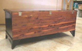 vintage lane mahogany cedar wooden wood trunk chest