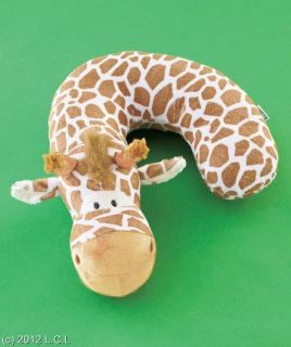 Animal Planet Soft Plush Infant Neck Support Roll for Naptime Monkey 