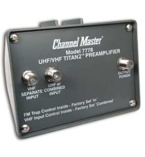 titan2 vhf uhf preamplifier with power supply qty 1 $ 62 99