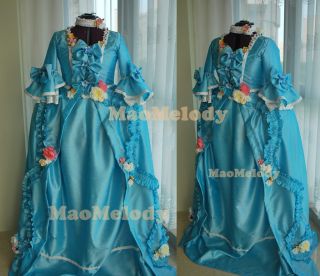 Marie Antoinette Baroque Cosplay Costume Dress B63