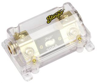 Stinger SPD8204 ANL Style 0ga Fuse Holder Connect Car Stereo Input and 