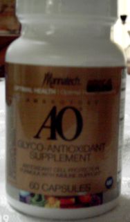   Ambrotose AO Glyco Supplement Antioxidant Vitamins 60 Capsules