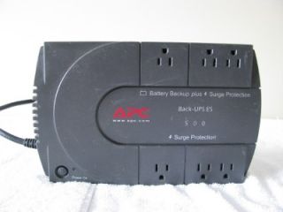 APC Battery Backup UPS ES 500 Surge Protector