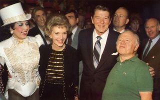   Reagan and Nancy with Ann Miller Mickey Rooney Sugar Babies