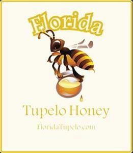 Pure Delicious Florida White Tupelo Honey 2lb Bottle