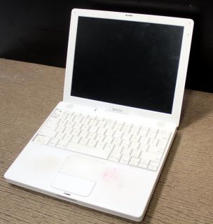 Apple iBook G4 White Laptop A1054 2004 Works But Read