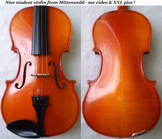FINE OLD German VIOLIN 1997 VIDEO VINTAGE ANTIQUE VIOLINE Violino