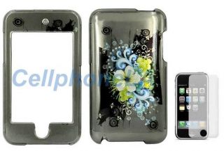 Ipod Touch 2nd 3rd Gen Yellow Bouquet Hard Case Cover + LCD