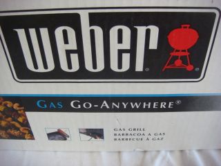 Weber Go Anywhere Gas Grill Barbeque Portable Model 1580