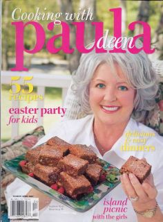 Cooking with Paula Deen Magazine March April 2007