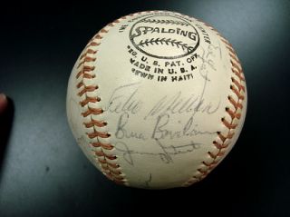 1976 New York Mets Team Signed Spalding ONL(Feeney) Baseball *COMPLETE 