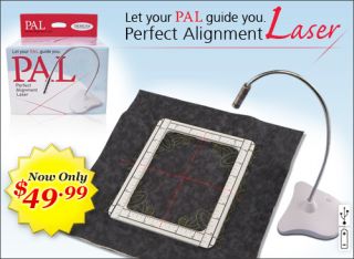 PAL Perfect Alignment Laser PAL0100 Embroidery Tool